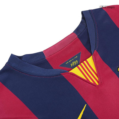 Koszulka piłkarska retro FC Barcelona 2014/15 domowa NEYMAR JR #11 - Kibula
