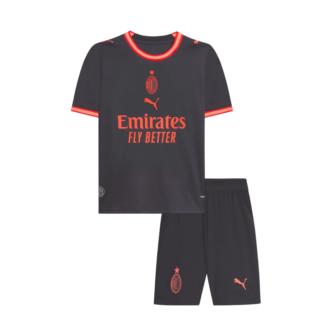 Dziecięcy zestaw piłkarski AC Milan 2026/27 trzecia
