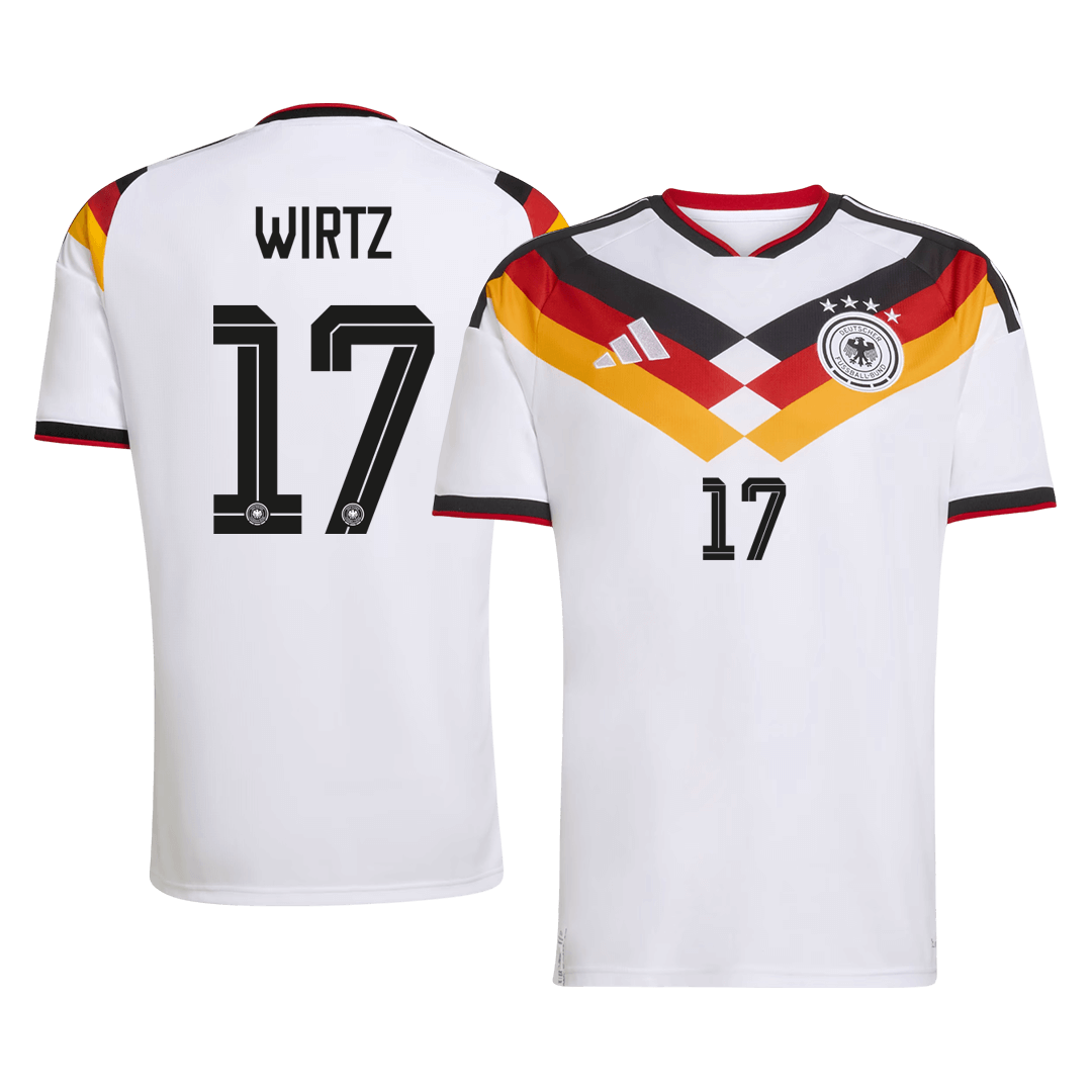 Koszulka piłkarska Niemcy Mundial 2026 domowa WIRTZ #17
