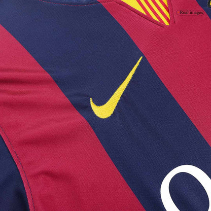 Koszulka piłkarska retro FC Barcelona 2014/15 domowa NEYMAR JR #11 - Kibula