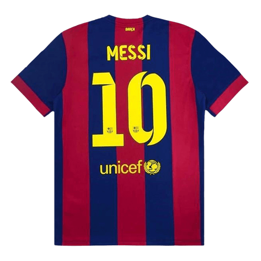 Koszulka piłkarska retro FC Barcelona 2014/15 domowa MESSI #10 - Kibula