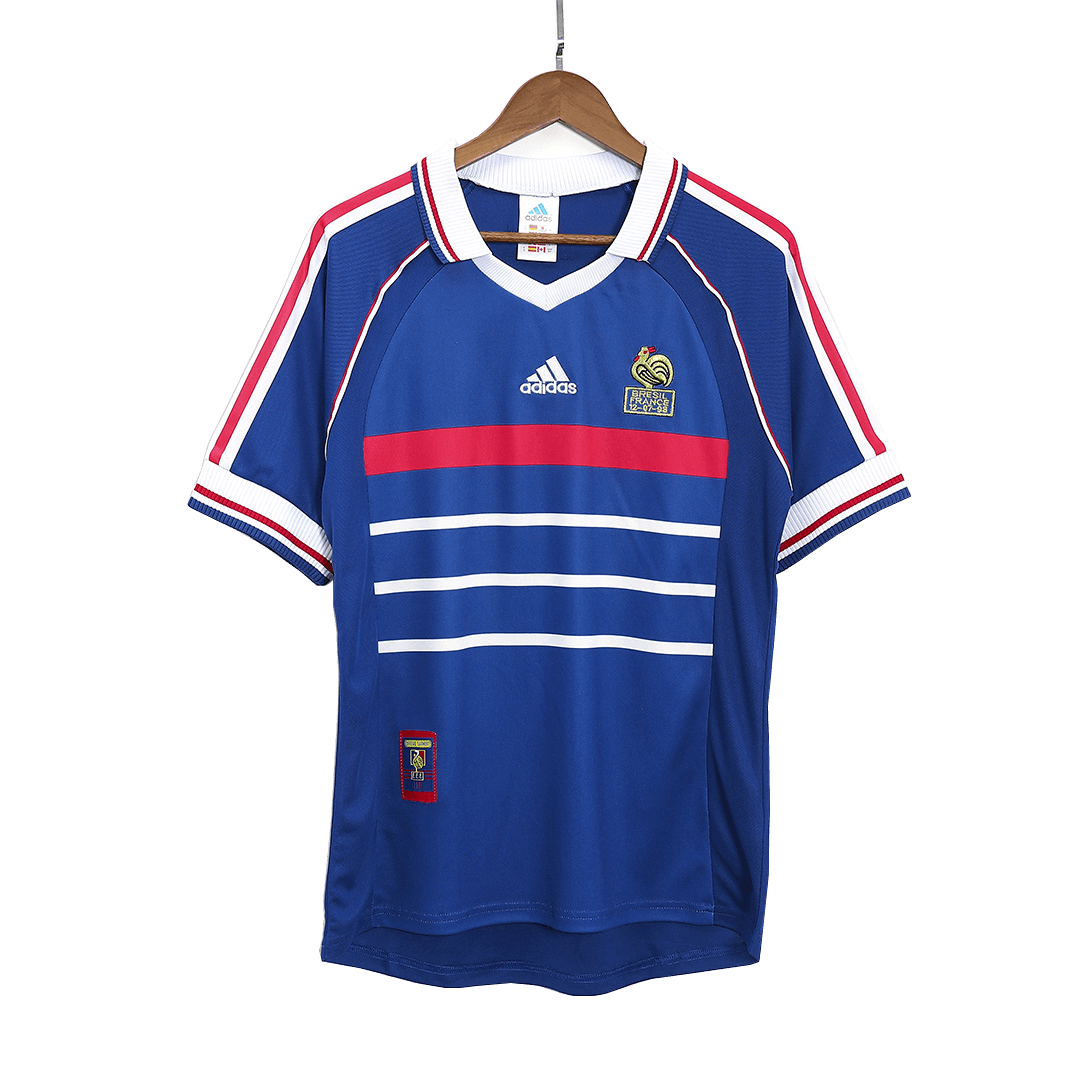 Koszulka piłkarska retro Francja 1998 domowa