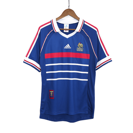 Koszulka piłkarska retro Francja 1998 domowa