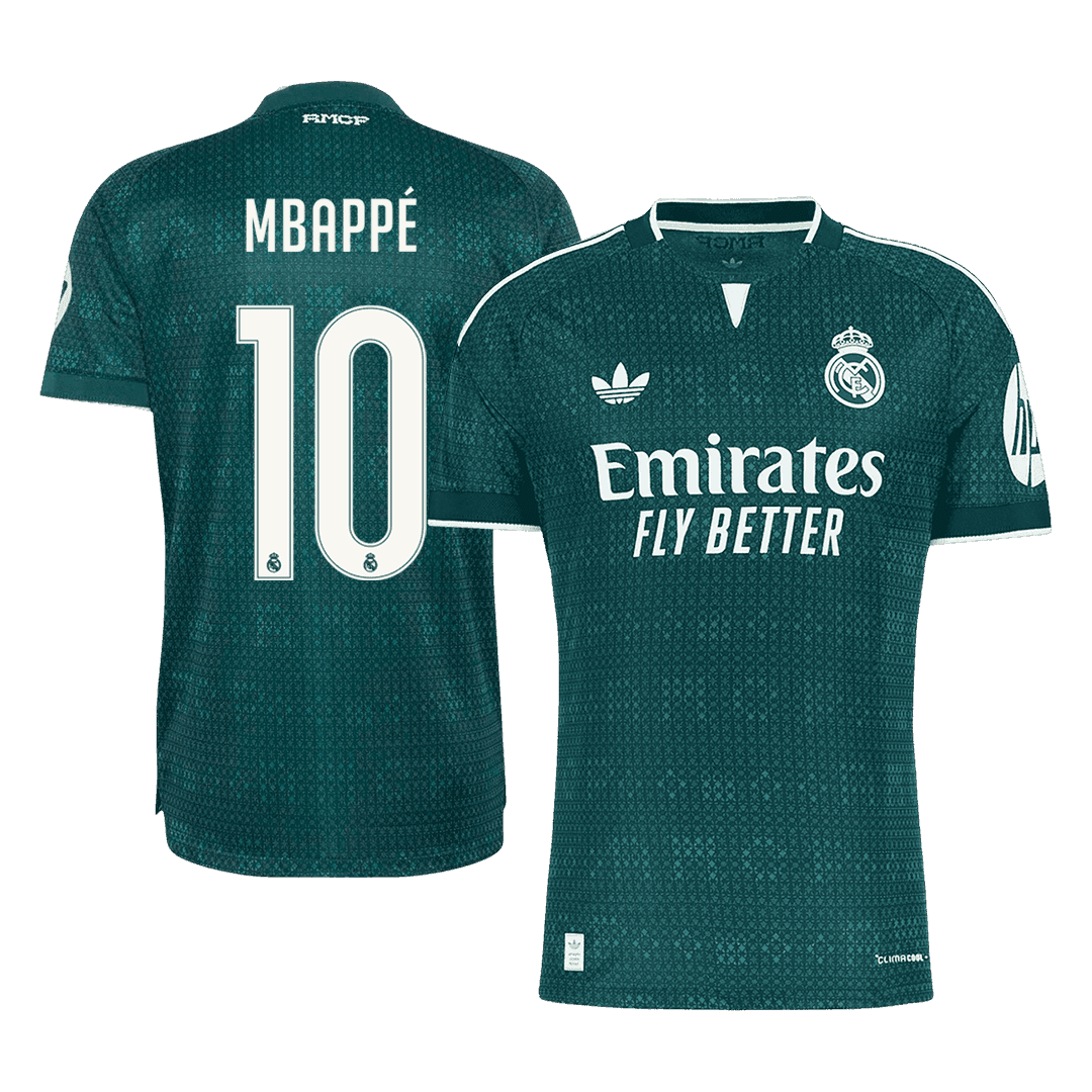 Koszulka piłkarska w wersji zawodniczej Real Madryt 2026/27 wyjazdowa MBAPPÉ #10