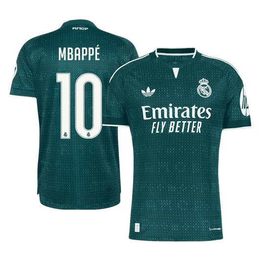 Koszulka piłkarska w wersji zawodniczej Real Madryt 2026/27 wyjazdowa MBAPPÉ #10