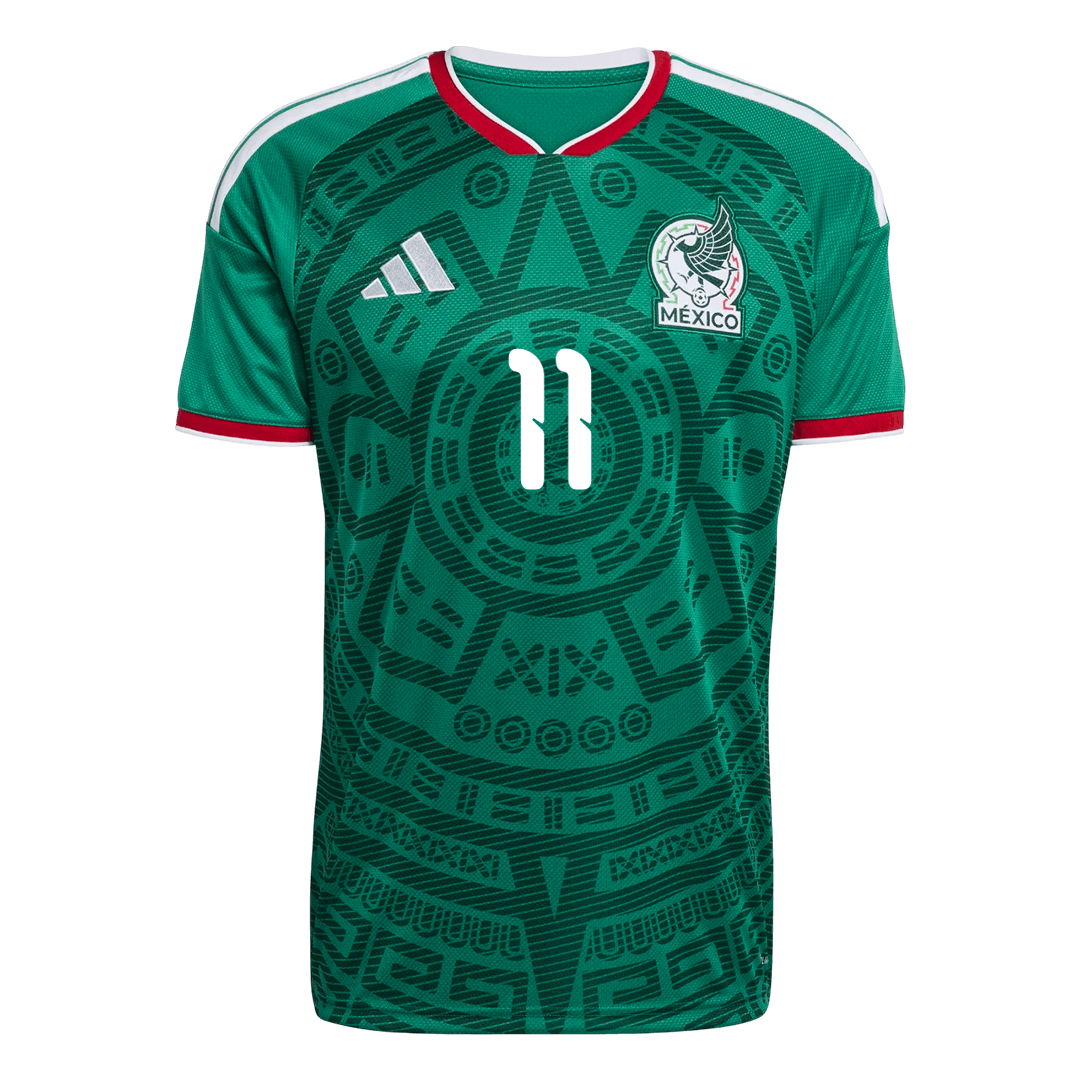 Koszulka piłkarska Meksyk Mundial 2026 domowa S.GIMENEZ #11