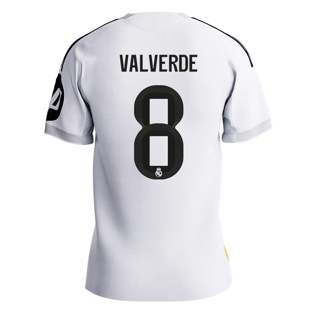 Koszulka piłkarska w wersji zawodniczej Real Madryt 2025/26 domowa VALVERDE #8