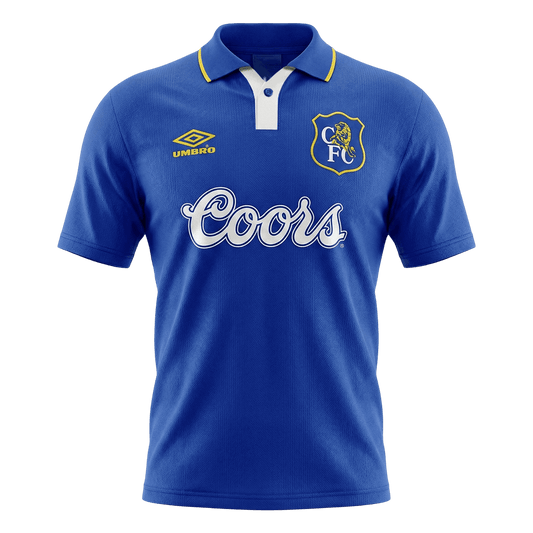 Koszulka piłkarska retro Chelsea 95/97 domowa - Kibula