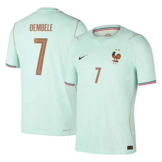 Koszulka piłkarska w wersji zawodniczej Francja Mundial 2026 wyjazdowa DEMBELE #7