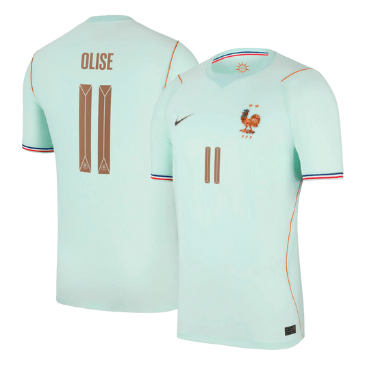 Koszulka piłkarska Francja Mundial 2026 wyjazdowa OLISE #11