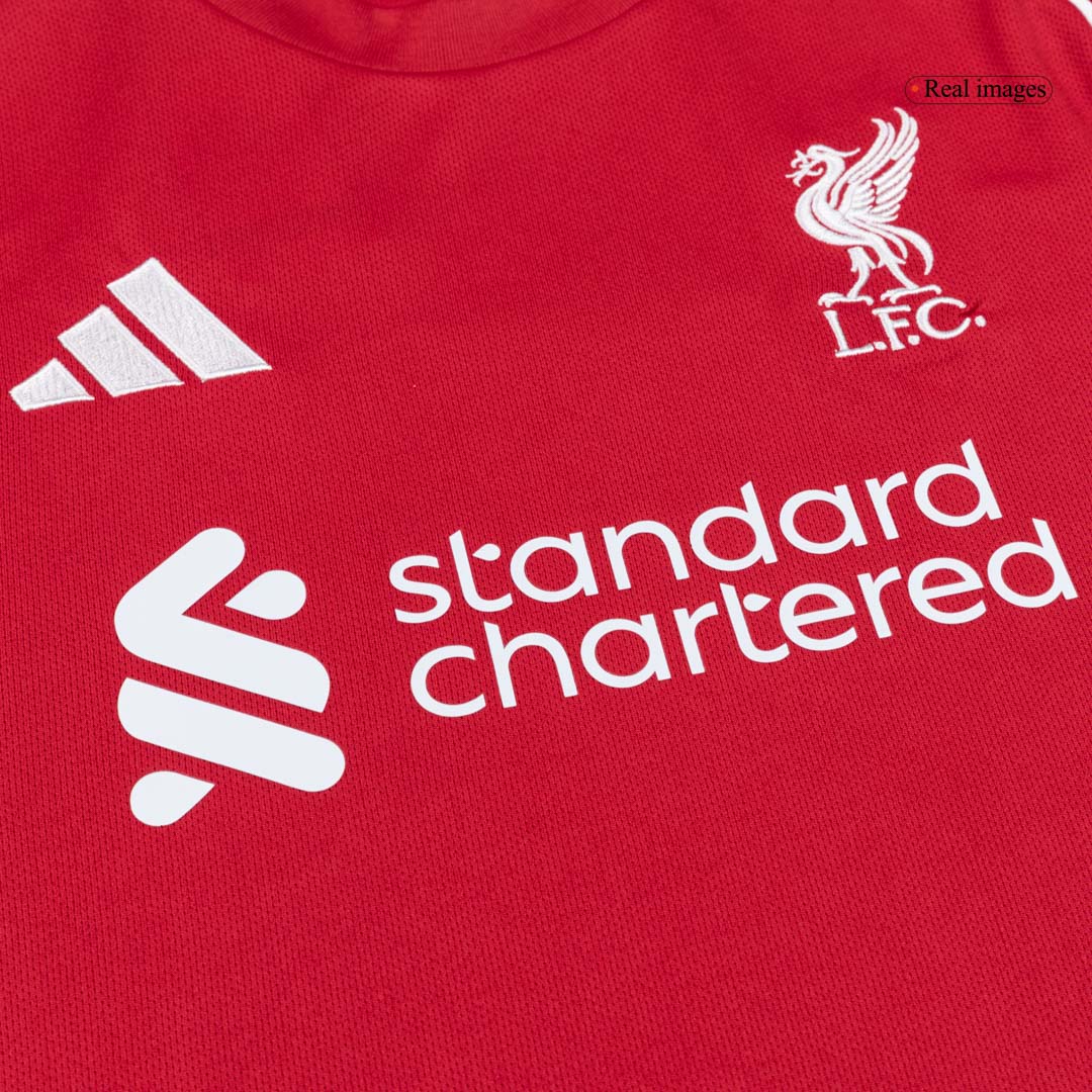Damska koszulka piłkarska Liverpool 2025/26 domowa