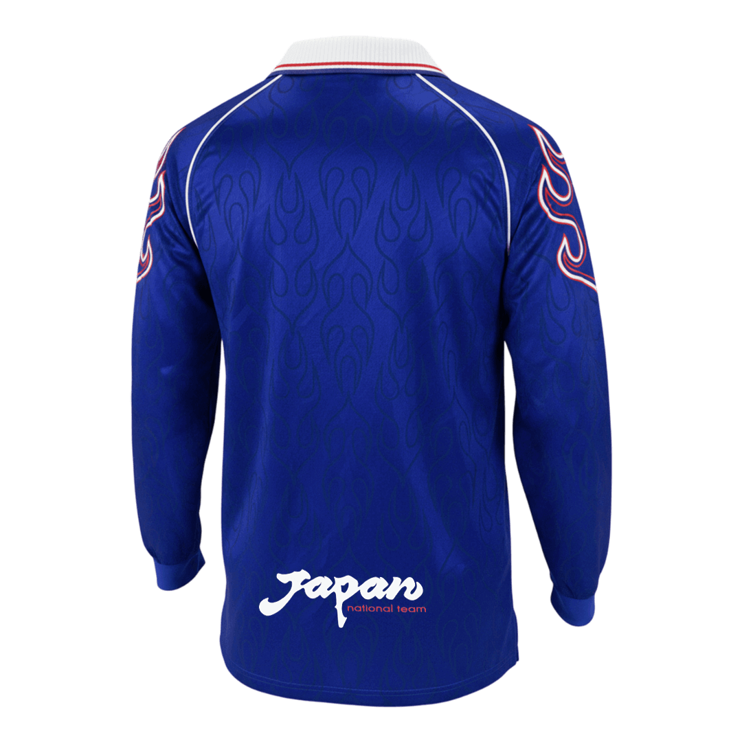 Koszulka piłkarska retro z długim rękawem Japonia Mundial 1998 domowa