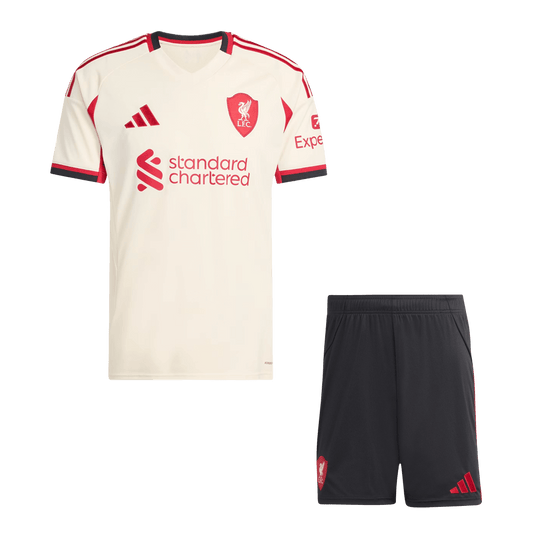 Męski zestaw piłkarski Liverpool 2025/26 wyjazdowy