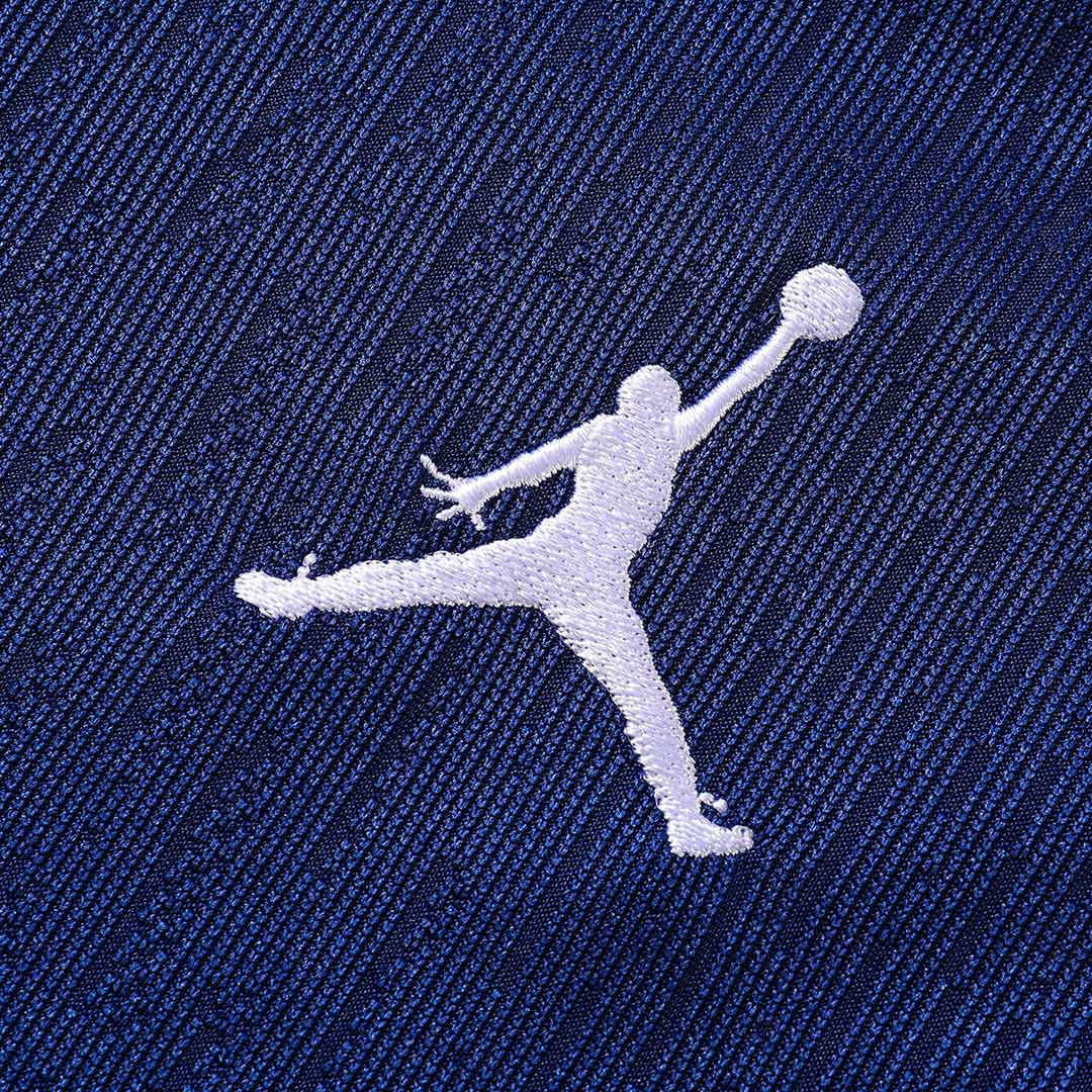 Męski dres treningowy z bluzą rozpinaną PSG 2025/26 granatowy
