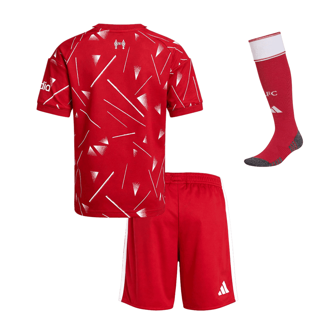 Dziecięcy pełny zestaw piłkarski Liverpool 2026/27 domowa [Premium]