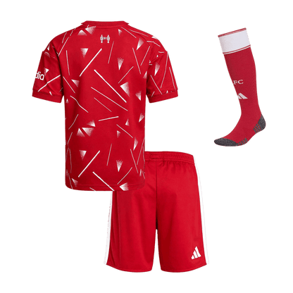 Dziecięcy pełny zestaw piłkarski Liverpool 2026/27 domowa [Premium]