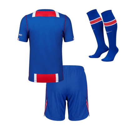 Dziecięcy pełny zestaw piłkarski PSG 2026/27 domowa [Premium]