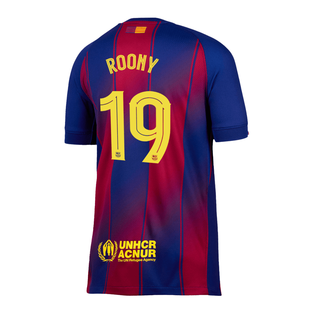 Koszulka piłkarska FC Barcelona UCL 2025/26 domowa ROONY #19
