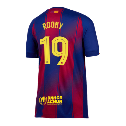 Koszulka piłkarska FC Barcelona UCL 2025/26 domowa ROONY #19