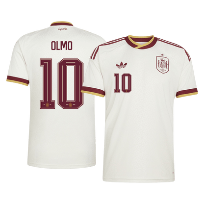 Koszulka piłkarska Hiszpania Mundial 2026 wyjazdowa OLMO #10