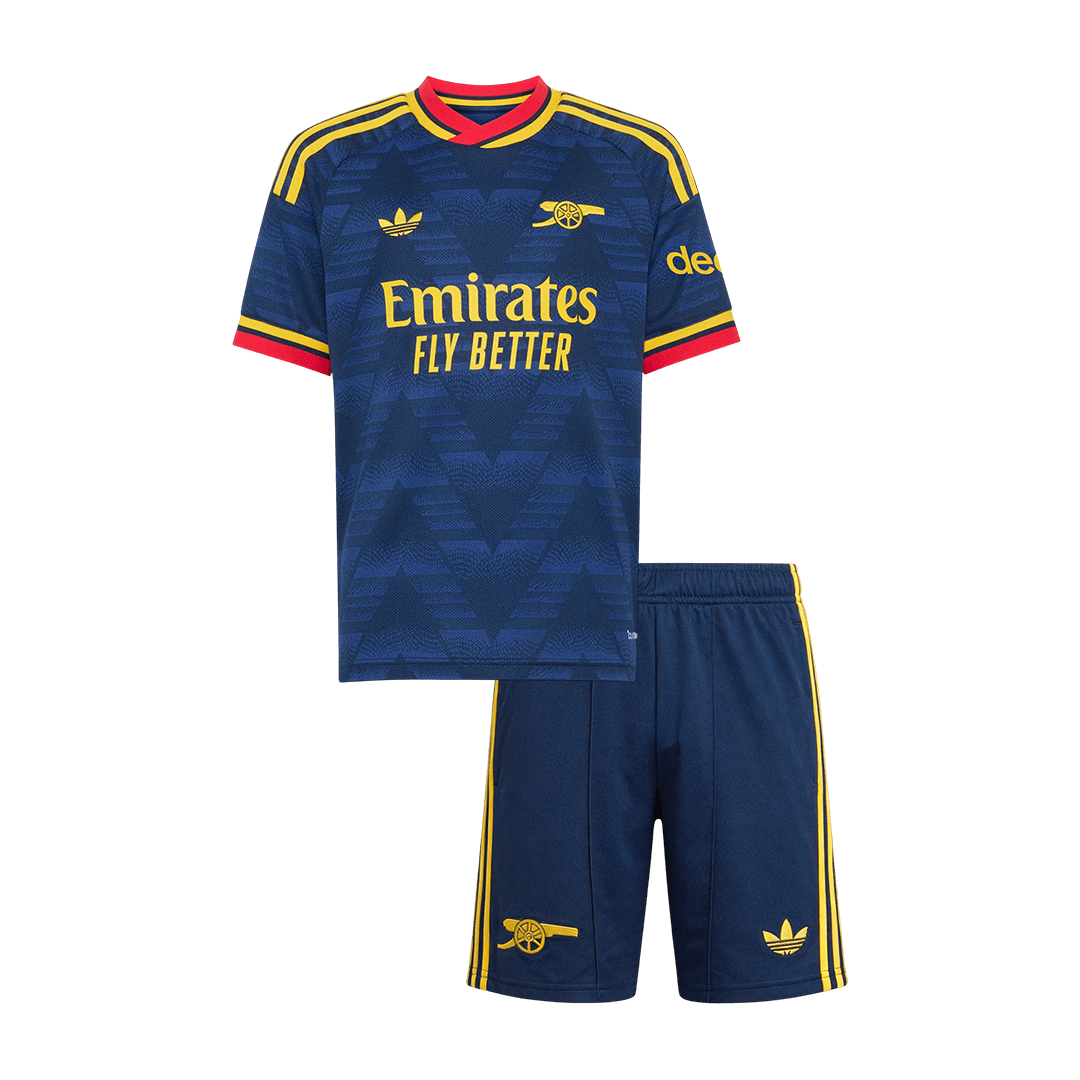 Dziecięcy zestaw piłkarski Arsenal 2026/27 wyjazdowy - Kibula
