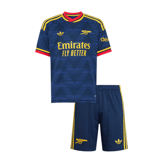 Dziecięcy zestaw piłkarski Arsenal 2026/27 wyjazdowy - Kibula
