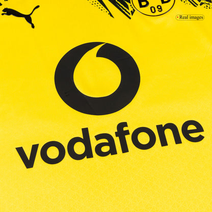 Koszulka piłkarska w wersji zawodniczej Borussia Dortmund 2025/26 domowa