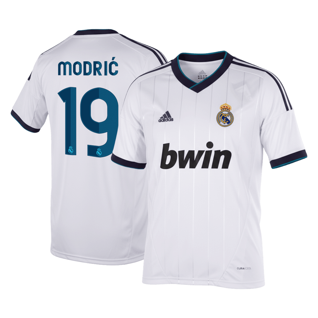 Koszulka piłkarska retro Real Madryt 2012/13 domowa MODRIĆ #19