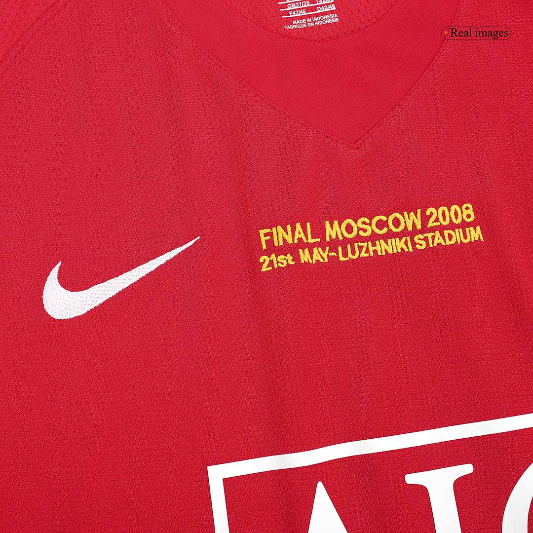 Koszulka piłkarska retro Manchester United UCL Final UCL 2007/08 domowa SCHOLES #18 - Kibula