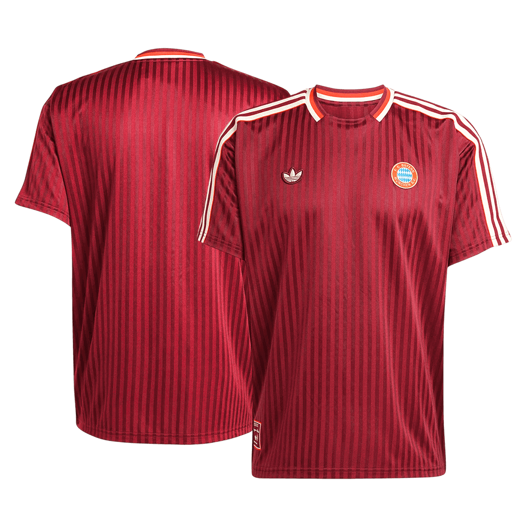 Koszulka piłkarska Bayern Monachium 2025/26 czerwona - Kibula