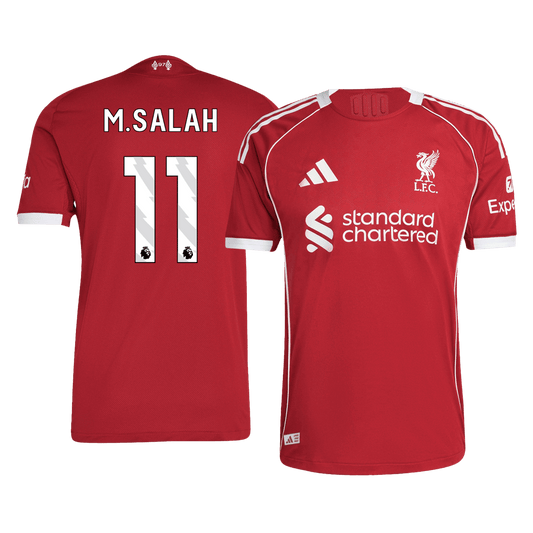Koszulka piłkarska w wersji zawodniczej Liverpool 2025/26 domowa M.SALAH #11
