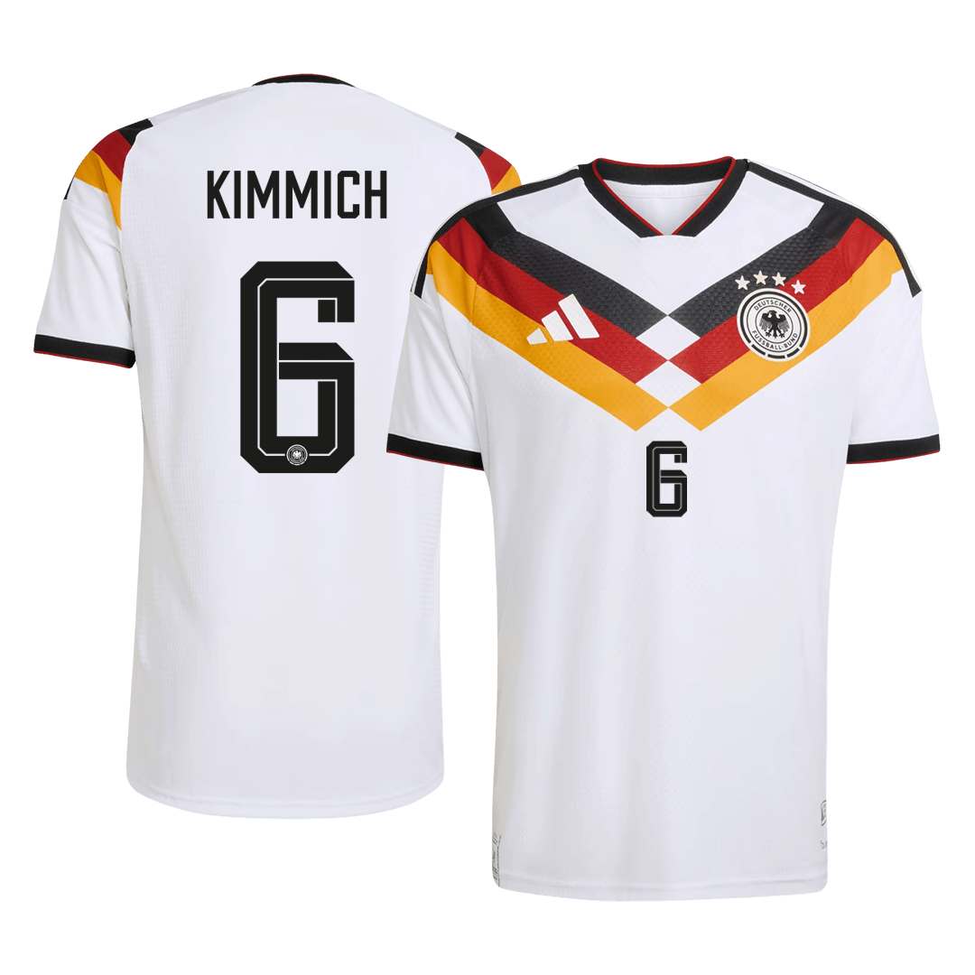 Koszulka piłkarska w wersji zawodniczej Niemcy Mundial 2026 domowa KIMMICH #6