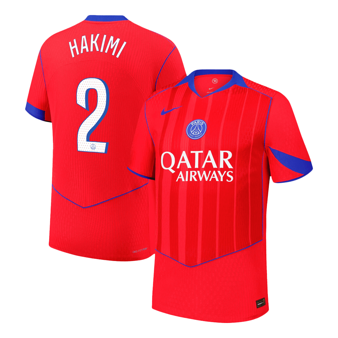 Koszulka piłkarska w wersji zawodniczej PSG 2025/26 trzecia HAKIMI #2