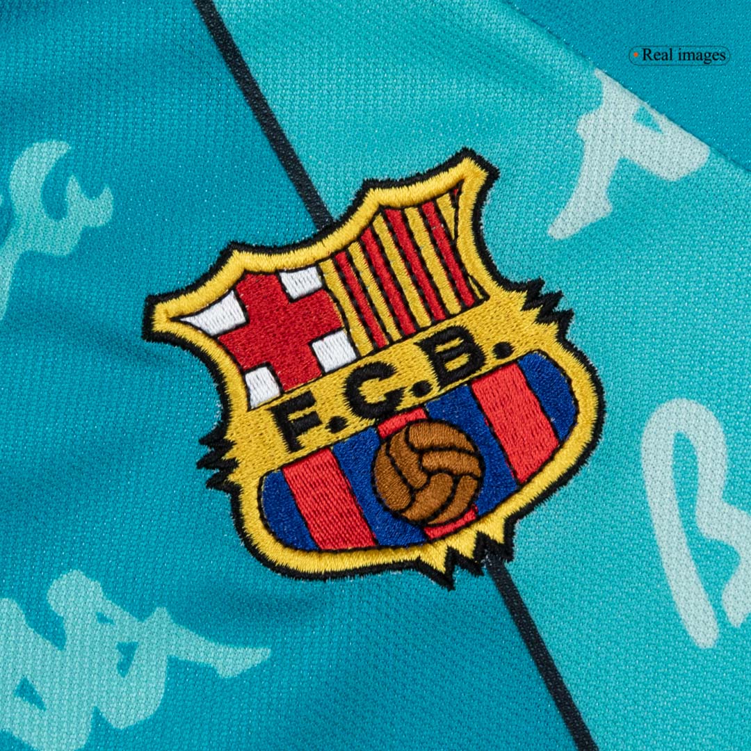 Koszulka piłkarska retro FC Barcelona 1996/97 wyjazdowa - Kibula