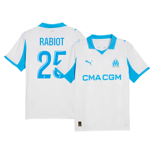 Koszulka piłkarska Marsylia 2025/26 domowa RABIOT #25