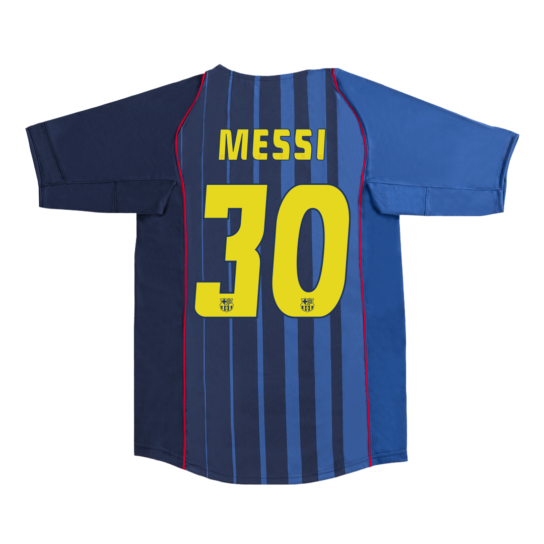 Koszulka piłkarska retro FC Barcelona 2004/05 wyjazdowa MESSI #30 - Kibula