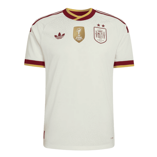 Koszulka piłkarska w wersji zawodniczej Hiszpania Mundial 2026 wyjazdowa Champion Edition