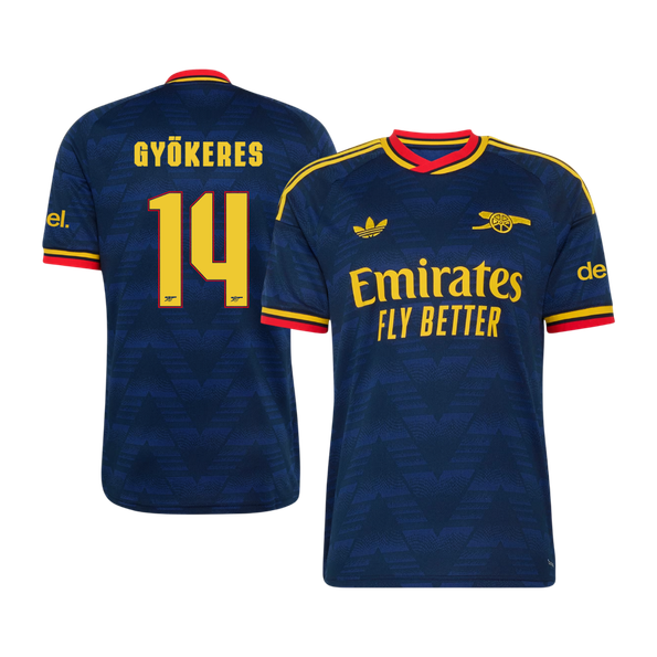 Koszulka piłkarska Arsenal UCL 2026/27 wyjazdowa GYÖKERES #14