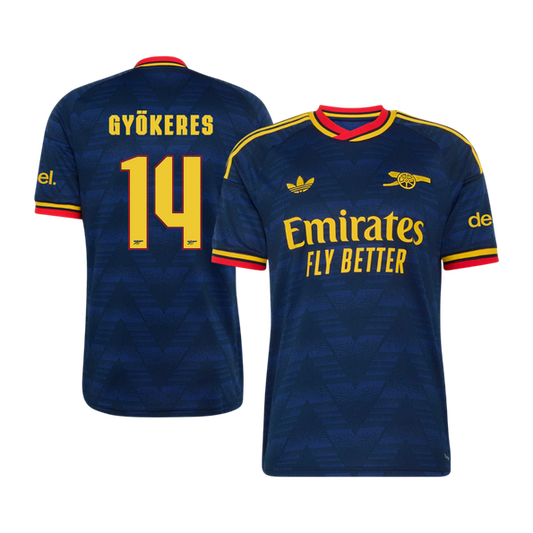 Koszulka piłkarska Arsenal UCL 2026/27 wyjazdowa GYÖKERES #14