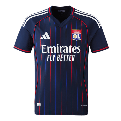 Koszulka piłkarska w wersji zawodniczej Olympique Lyon 2025/26 wyjazdowa