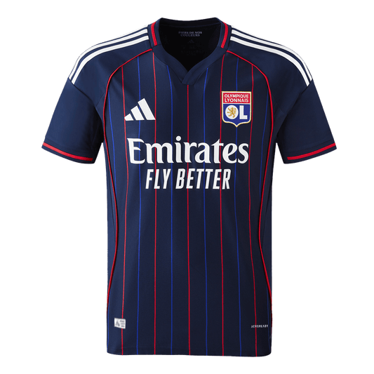 Koszulka piłkarska w wersji zawodniczej Olympique Lyon 2025/26 wyjazdowa