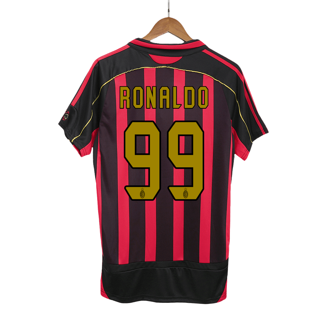 Koszulka piłkarska retro AC Milan 2006/07 domowa RONALDO #99 - Kibula