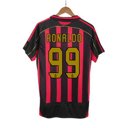 Koszulka piłkarska retro AC Milan 2006/07 domowa RONALDO #99 - Kibula