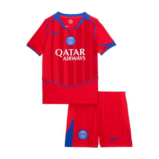 Dziecięcy zestaw piłkarski PSG 2025/26 trzeci