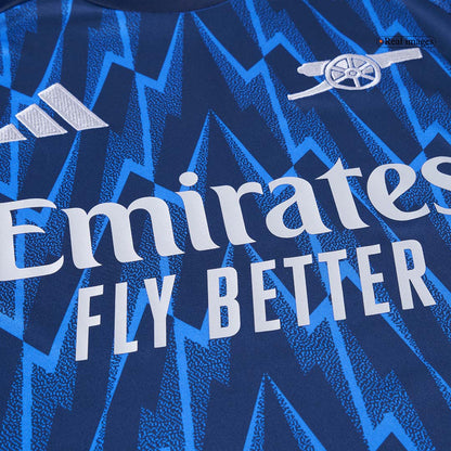 Męski pełny zestaw piłkarski Arsenal 2025/26 wyjazdowy - Kibula