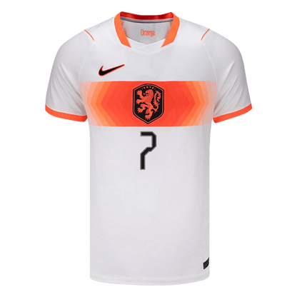Koszulka piłkarska Holandia Mundial 2026 wyjazdowa XAVI #7