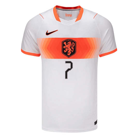 Koszulka piłkarska Holandia Mundial 2026 wyjazdowa XAVI #7