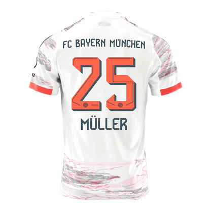 Koszulka piłkarska Bayern Monachium 2025/26 wyjazdowa MÜLLER #25 - Kibula