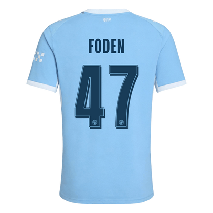 Koszulka piłkarska w wersji zawodniczej Manchester City UCL 2026/27 domowa FODEN #47