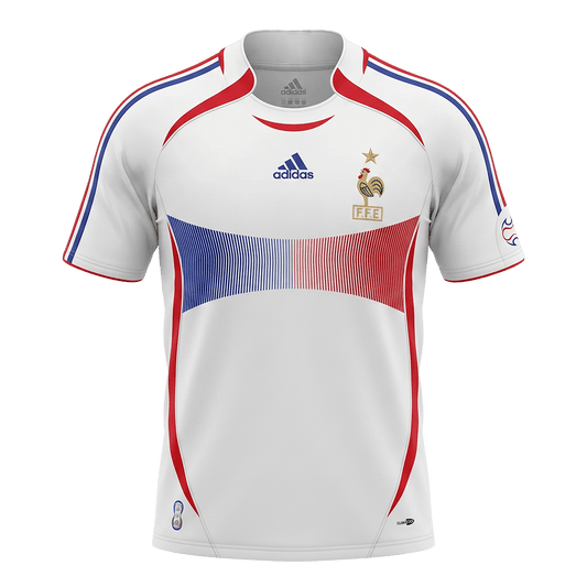Koszulka piłkarska retro Francja 2006 wyjazdowa